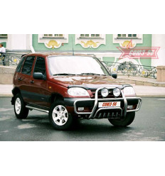 Решетка передняя с защитой бампера на Chevrolet Niva CN03.53.0002