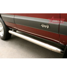 Пороги труба на Chevrolet Niva CN03.80.0043