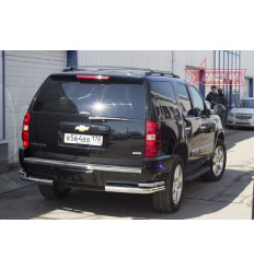 Защита заднего бампера "уголки" на Chevrolet Tahoe CHTH.76.1416