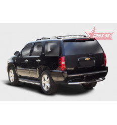 Защита заднего бампера "ступень" на Chevrolet Tahoe CHTH.77.1417