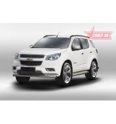 Защита переднего бампера на Chevrolet TrailBlazer CTRB.48.1785