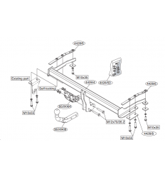 Фаркоп на Toyota Corolla 442800