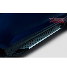 Пороги алюминиевый профиль на Ford EcoSport FECO.83.5150