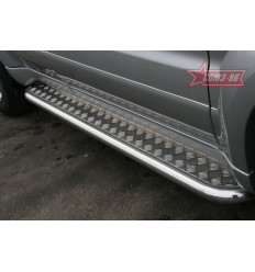 Пороги с листом на Ford Escape FESC.82.0739