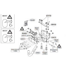 Фаркоп на Toyota Landcruiser 200 424500