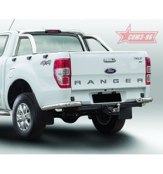 Защита задняя "уголки" на Ford Randger FRAN.76.1768