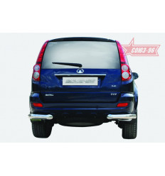 Защита задняя "уголки" на Great Wall Hover GWHV.76.1329