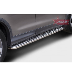 Пороги с листом на Honda CR-V HCRV.82.1778