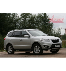 Защита переднего бампера труба на Hyundai Santa Fe HYSF.48.1143