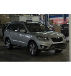 Защита переднего бампера труба на Hyundai Santa Fe HYSF.48.1429