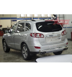 Защита задняя на Hyundai Santa Fe HYSF.75.1434