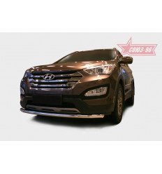 Защита переднего бампера на Hyundai Santa Fe HYSF.48.1615