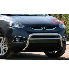 Решетка передняя мини на Hyundai ix35 HYIX.56.1056