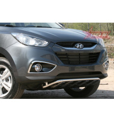 Решетка передняя мини на Hyundai ix35 HYIX.57.1057