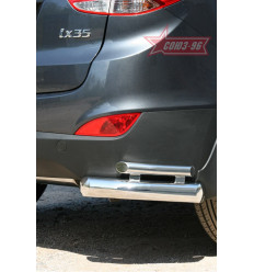 Защита задняя "уголки" на Hyundai ix35 HYIX.76.1066
