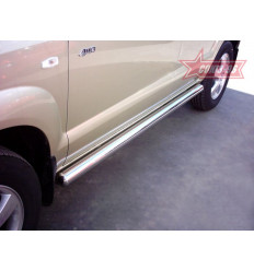 Пороги труба на Hyundai Tucson HTUC.80.0082