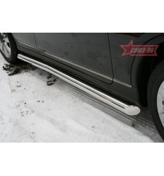Пороги труба на Infiniti EX INEX.80.0790
