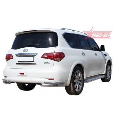 Qx80 задний бампер
