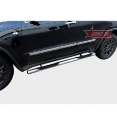 Пороги с проступями на Jeep Grand Cherokee JEEP.81.1366