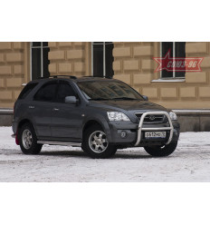 Решетка передняя мини на Kia Sorento KSOR.55.0116