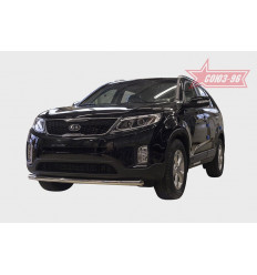 Защита переднего бампера труба на Kia Sorento KSOR.48.1634