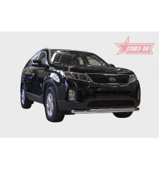 Защита переднего бампера труба на Kia Sorento KSOR.48.1635