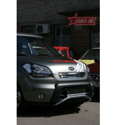 Решетка передняя мини на Kia Soul KSOU.56.0835