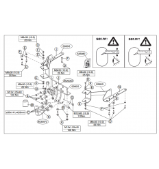 Фаркоп на Toyota Landcruiser Prado 150 526000