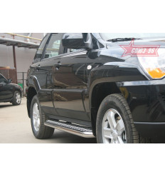 Пороги с листом на Kia Sportage KISP.82.0822