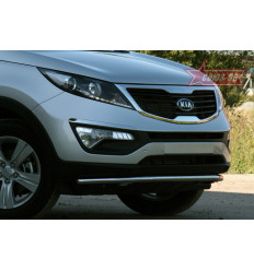 Защита переднего бампера на Kia Sportage KISP.48.1163