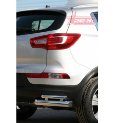 Защита задняя "уголки" на Kia Sportage KISP.76.1178