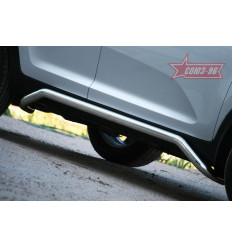 Пороги труба на Kia Sportage KISP.80.1168