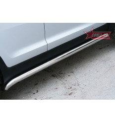 Пороги труба на Kia Sportage KISP.80.1169