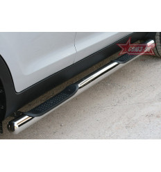 Пороги с проступями на Kia Sportage KISP.81.1171