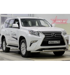 Защита переднего бампера труба на Lexus GX 460 GX46.48.1924