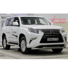 Защита переднего бампера труба на Lexus GX 460 GX46.48.1926