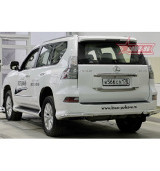 Защита задняя "уголки" на Lexus GX 460 GX46.76.1933