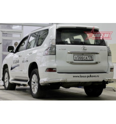 Защита задняя "уголки" на Lexus GX 460 GX46.76.1934
