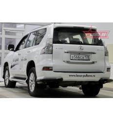 Защита задняя "уголки" на Lexus GX 460 GX46.76.1949