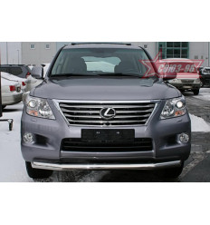 Защита переднего бампера на Lexus LX 570 LX57.48.0626