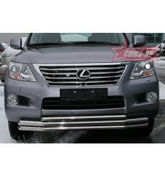 Защита переднего бампера на Lexus LX 570 LX57.48.0628