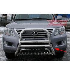 Решетка передняя мини на Lexus LX 570 LX57.55.0619