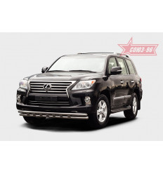 Защита переднего бампера на Lexus LX 570 LX57.45.1475