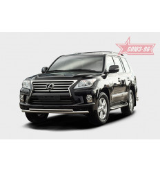 Защита переднего бампера на Lexus LX 570 LX57.48.1471