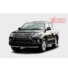 Защита переднего бампера труба на Lexus LX 570 LX57.48.1473