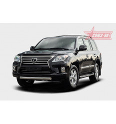 Защита переднего бампера труба на Lexus LX 570 LX57.48.1477