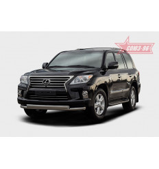 Защита переднего бампера труба на Lexus LX 570 LX57.48.1478