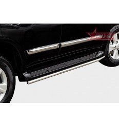 Защита штатного порога на Lexus LX 570 LX57.86.1481