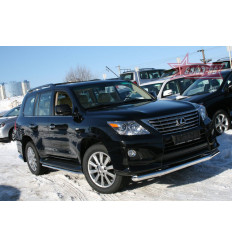 Защита переднего бампера на Lexus LX 570 LX57.48.1228