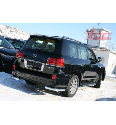 Защита задняя "уголки" на Lexus LX 570 LX57.76.1231